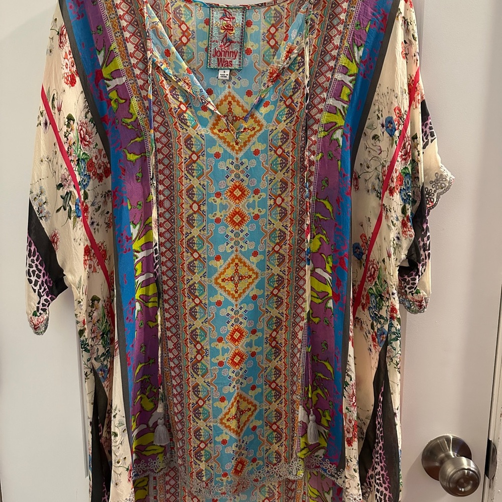 Johnny Was Colorful Bohemian Tunic